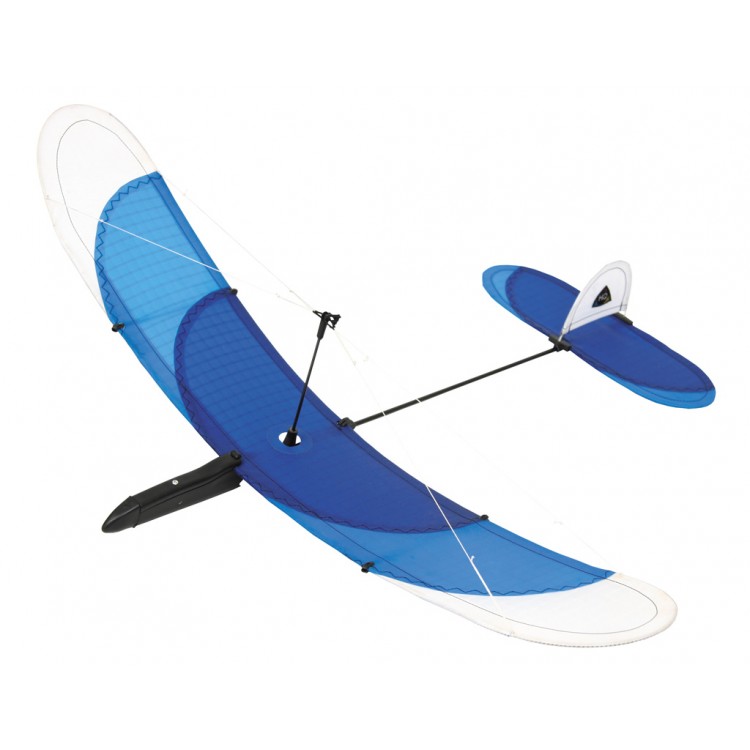 Airglider 60 vliegtuigje blauw