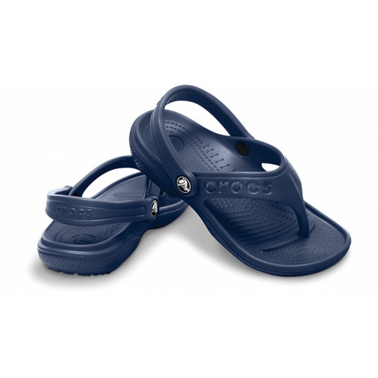 Crocs Baya flip kids kleur navy en raspberry