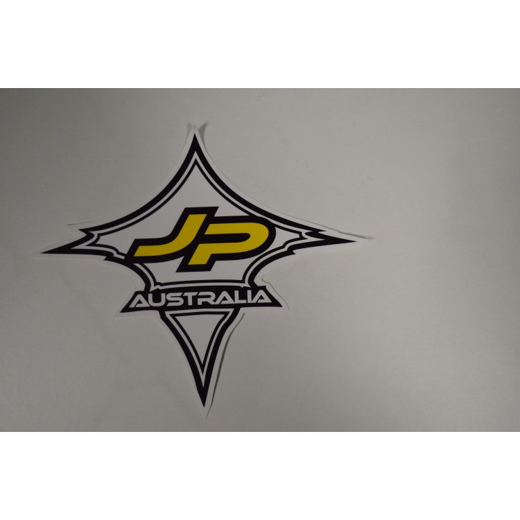 JP   Sticker 8 x 6,5 cm.