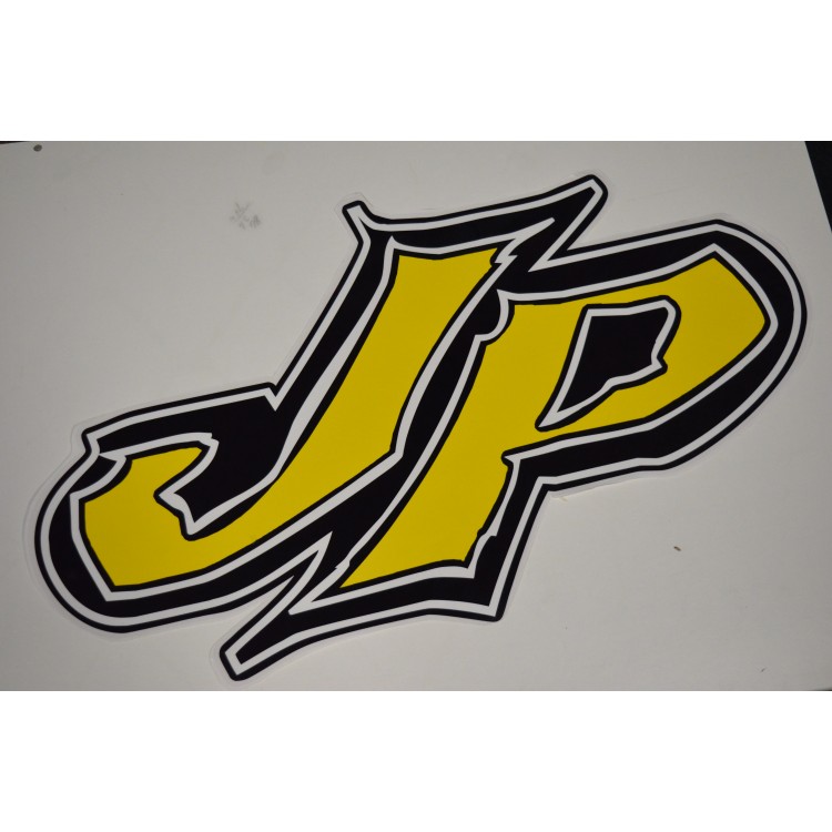 JP   Sticker 70 x 40 cm.