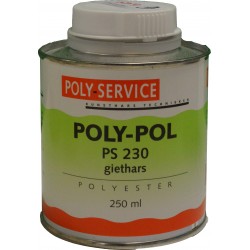 Polyester gietharsPS 230 / 250 gr. Polyester gietharsPS 230 / 250 gr.