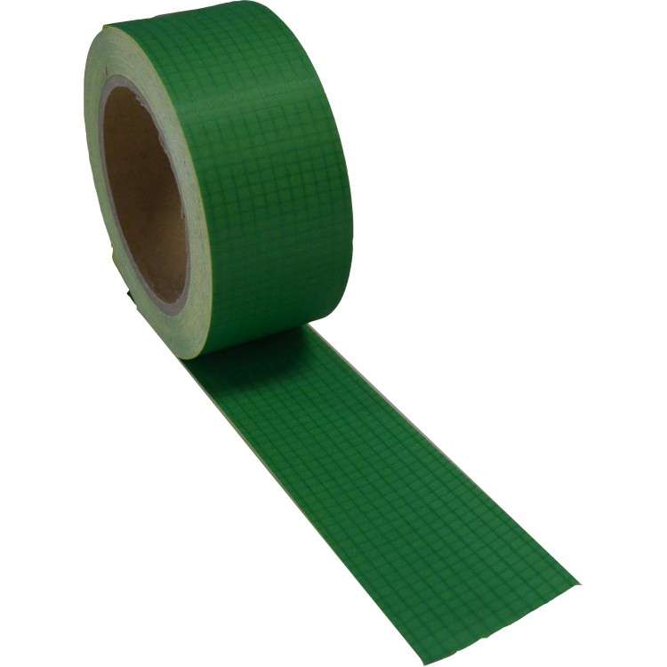 Spinnaker plak tape groen / mtr. + t.&trace