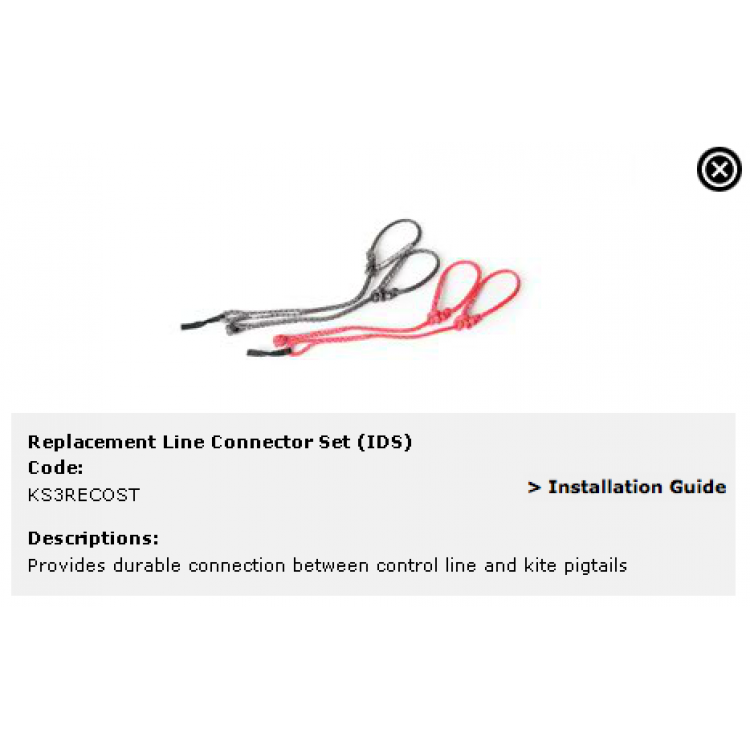 Connection line set