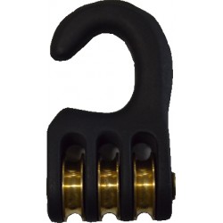 Katrol 3 rol  Big wheels, 20 mm.