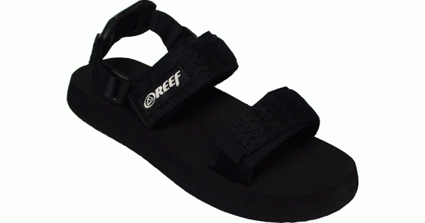 Reef The Layback black olive Teenslippers Zwart/Olijf Synthetisch Heren